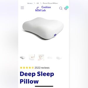 Cushion Lab Deep Sleep Pillow